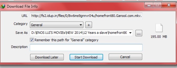 cara cepat download film dengan IDM